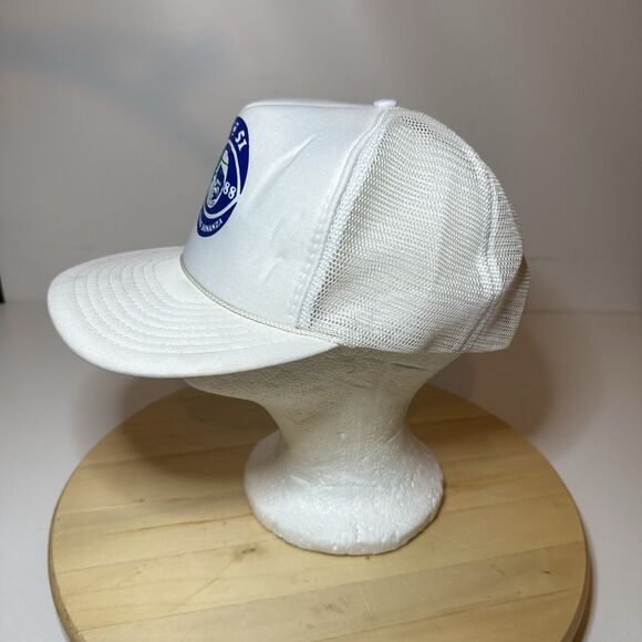 Vintage Big Bass Bonanza TV 51 Trucker Hat Mens Adjustable Snap Back - Picture 2 of 5